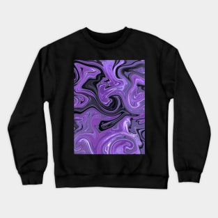 Purple swirl Crewneck Sweatshirt